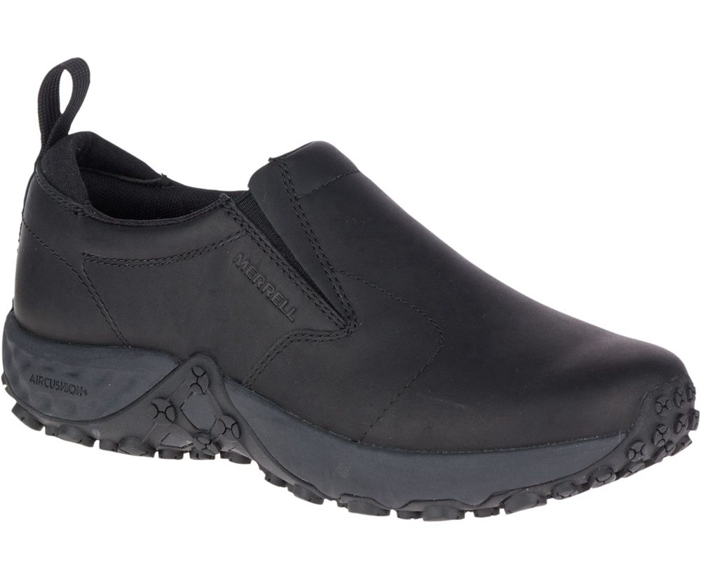 Merrell Slip Ons Black - Jungle Moc AC+ PRO Work - Womens 61SMTJNAQ